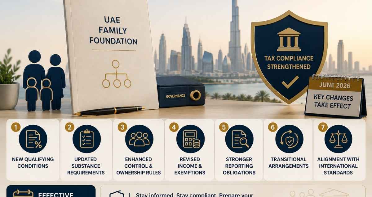 UAE Family Foundations: 7 Corporate Tax Changes June 2026