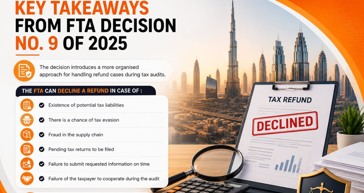 Why FTA Declines Tax Refunds: Decision No. 9/2025