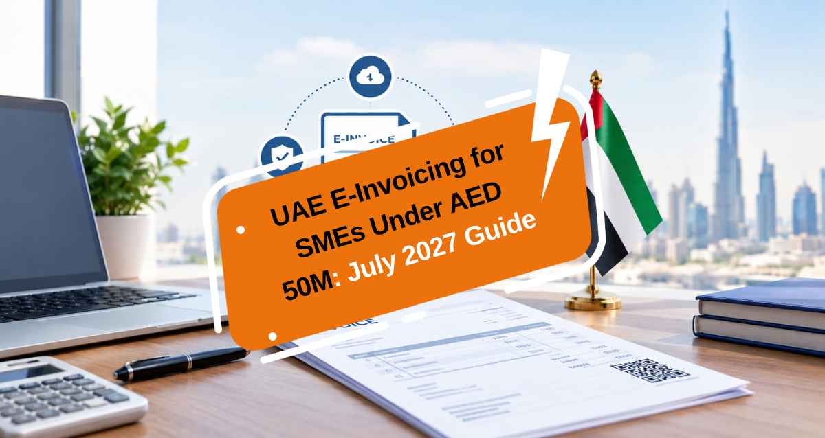 UAE E-Invoicing for Businesses Under AED 50 Million: What the July 2027 Wave Means for You